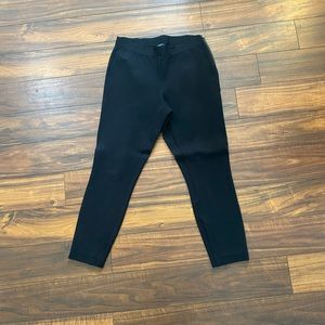 Size 10 JCrew Black Side Zip Gigi Ankle Pant